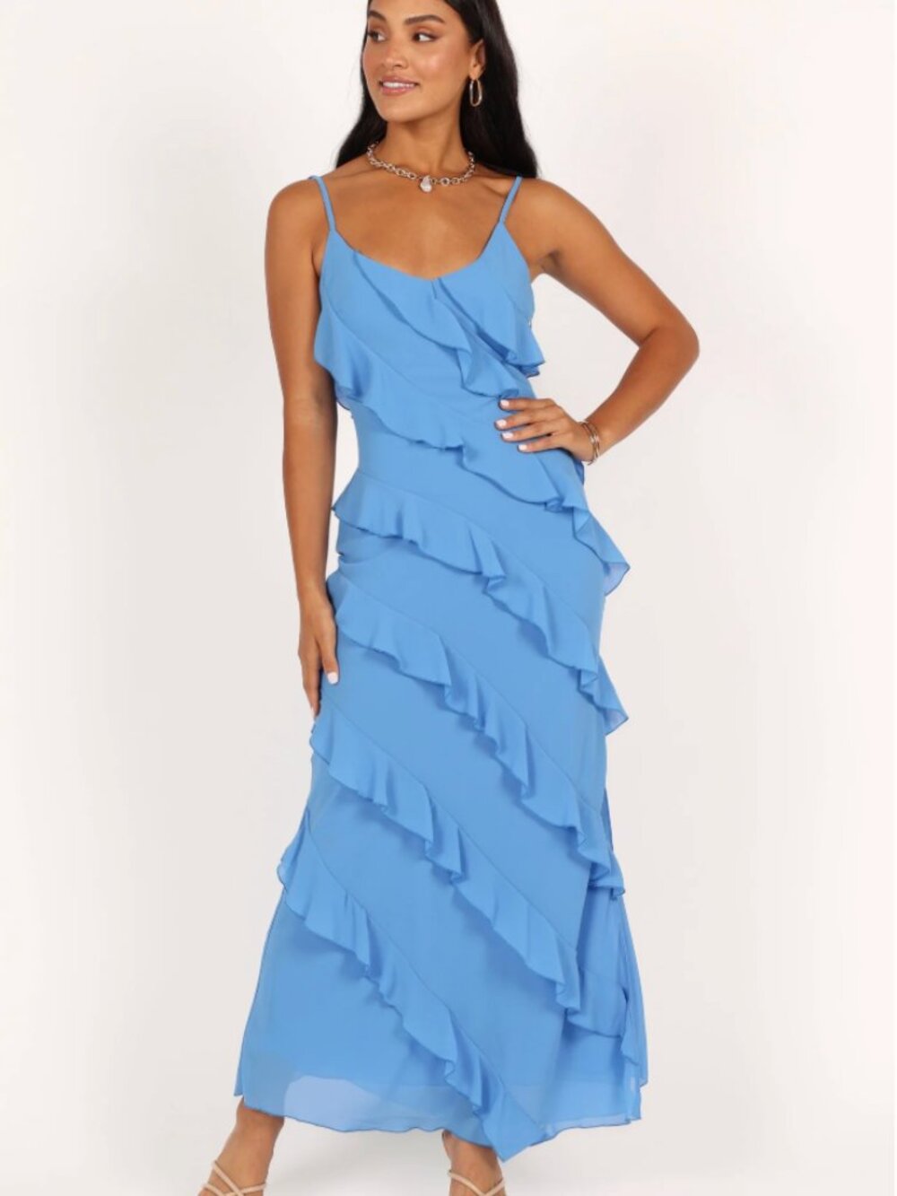 Petal & Pup Ciao Ruffles Maxi Dress